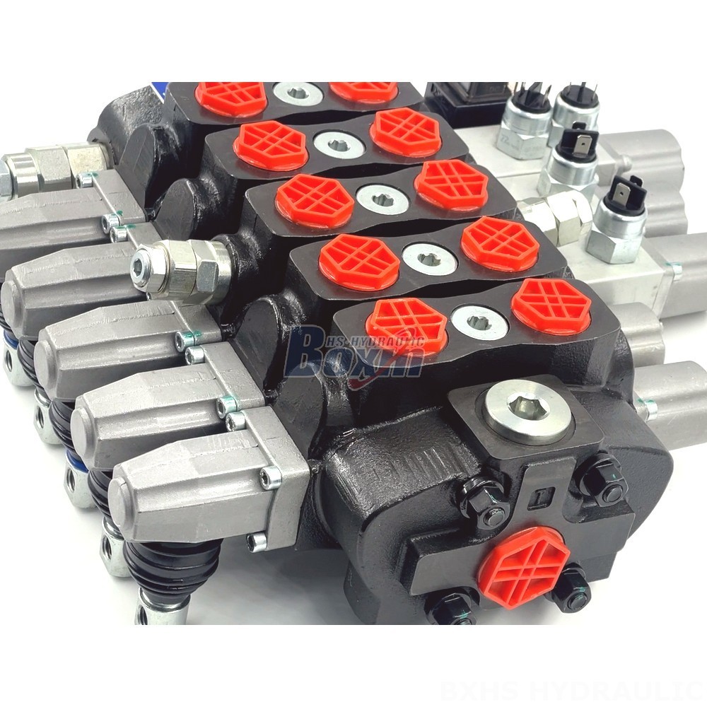 OEM/ODM: 5 Spool Sectional Directional Valve - Custom Design & Manufacturing detail image
